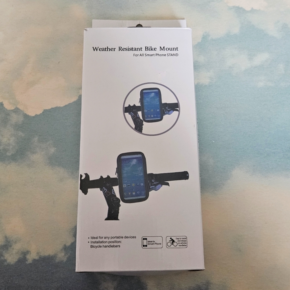 Bicyclist Weather Resistant Bike Mount for Smartphones Bicycle Accessory Gift